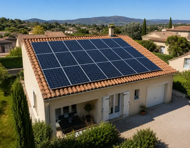 Prime à l'autoconsommation panneaux solaires Mornas — aide financière de l'État